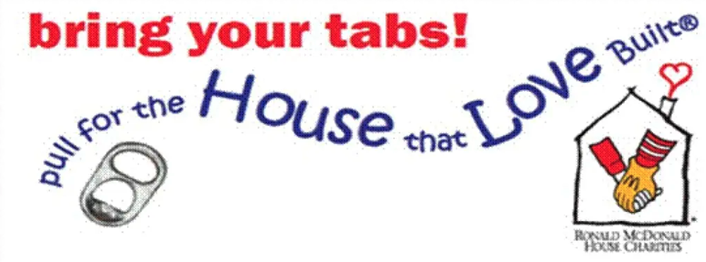 Ronald McDonald House Pop Tabs